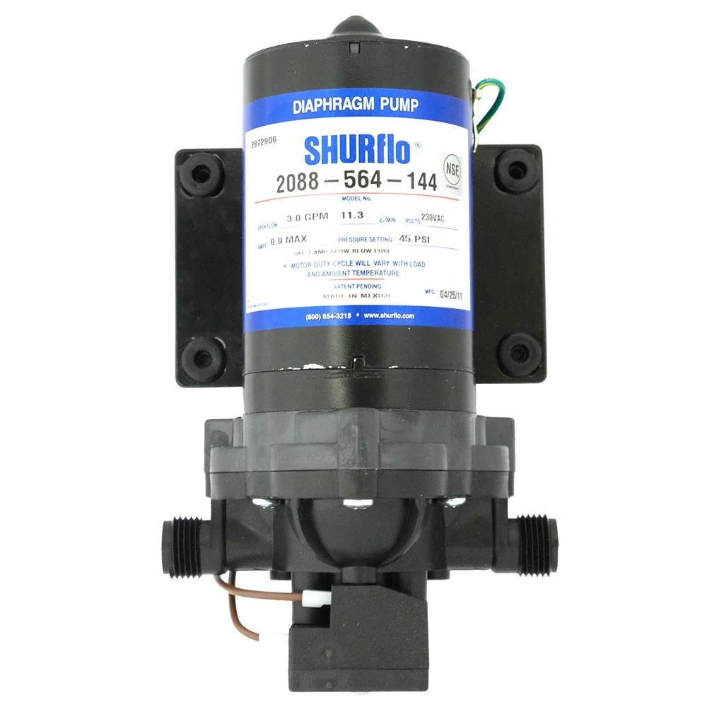 SHURflo 2088-564-144 Delivery Pump 3.0 gpm 45 psi 230VAC No Cord — Single