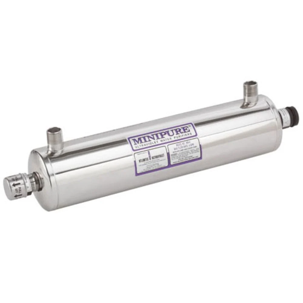 MiniPure MIN-6, 6 gpm, Ultraviolet Water Purifier — 12V DC