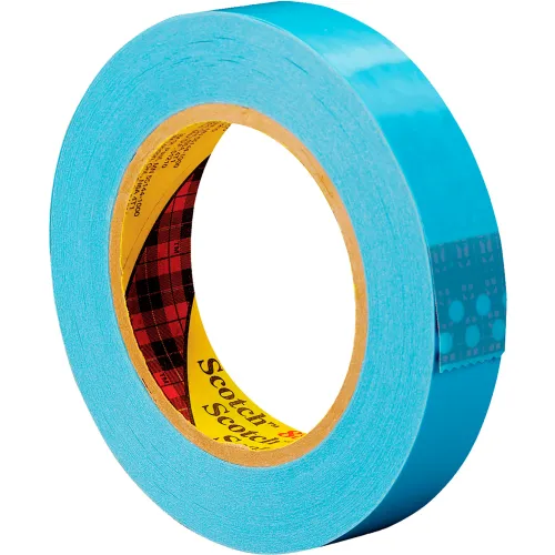 Scotch® 8896 Strapping Tape, 1" x 60 Yds., 4.6 Mil, Blue - Pkg Qty 12