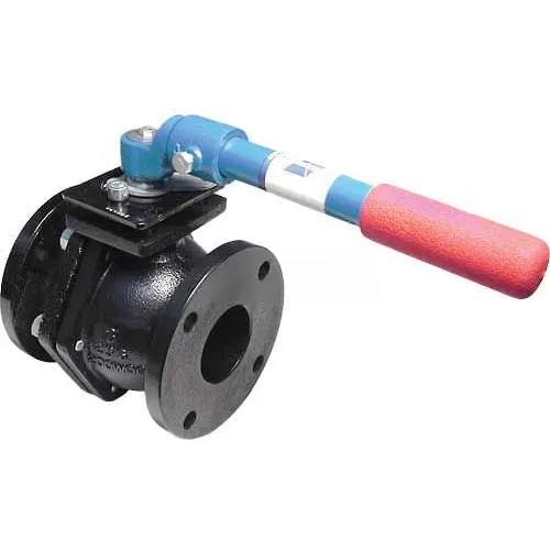 American Valve 4000-2-1/2 Ball Valve, Flanged, 2-1/2", Cast Iron