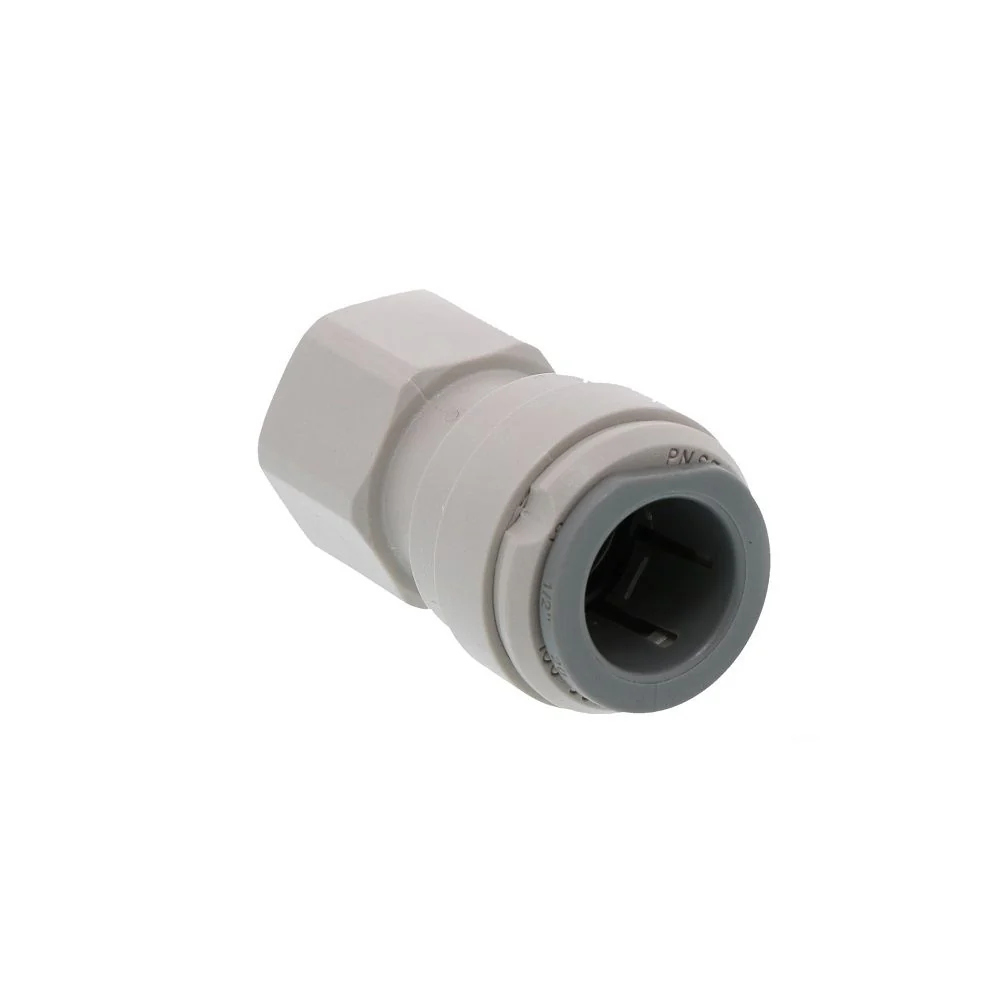 John Guest Female Adapter UNS - 1/2 x 1/2-16 UN — Box of 200