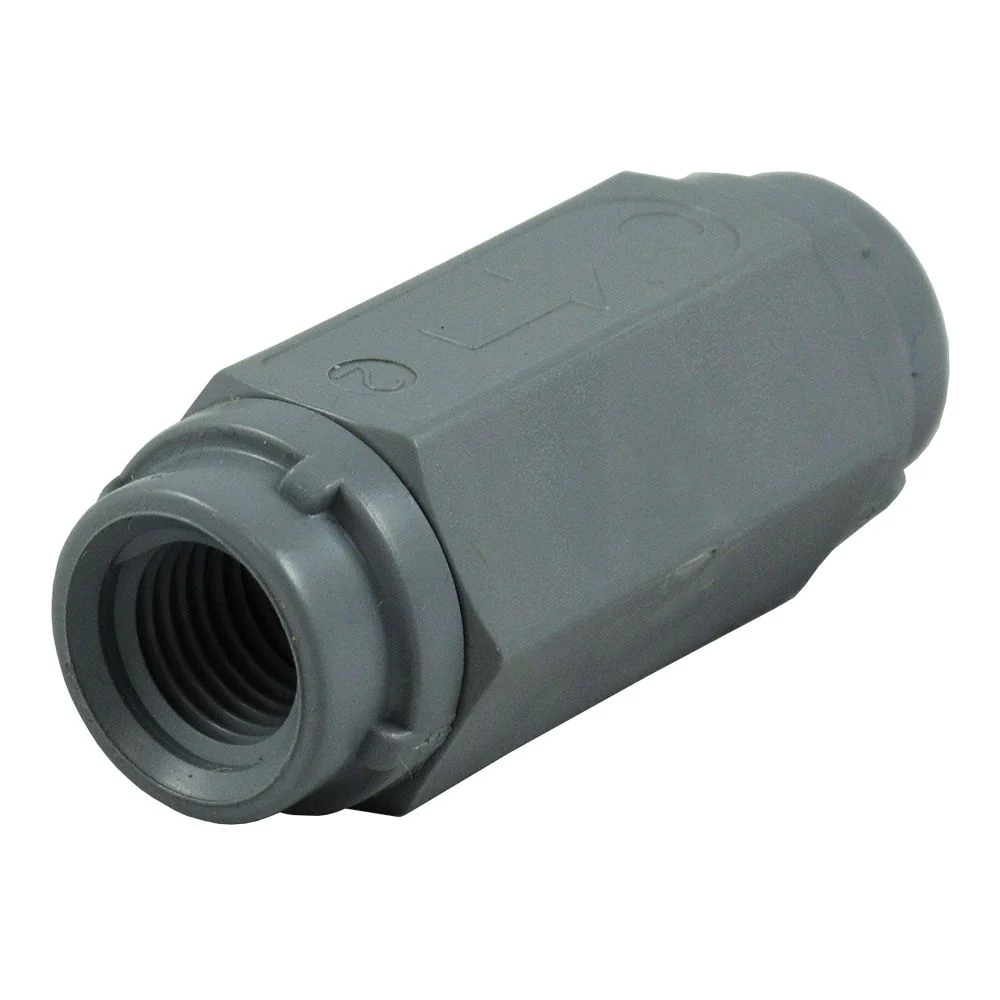 Check Valve 426 Series PVC Gray 1/4" FPT BUNA — Single