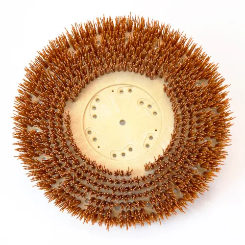 Global Industrial™ 20" 70/46 Grit Scrub Brush for Concrete, Orange