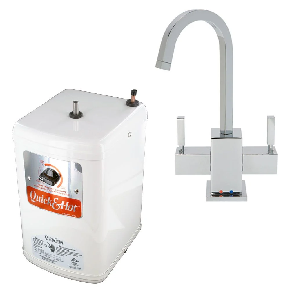 Mountain Plumbing MT1501-NL Contemporary Hot & Cold Water Dispenser w/ Hot Tank — Polished Nickel