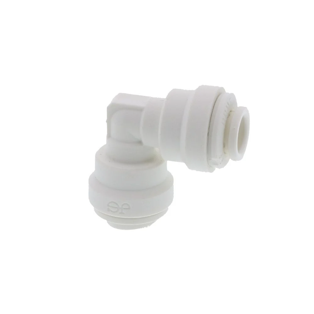 John Guest Union Elbow Polypro - 1/4 — Bulk Pack of 3,000