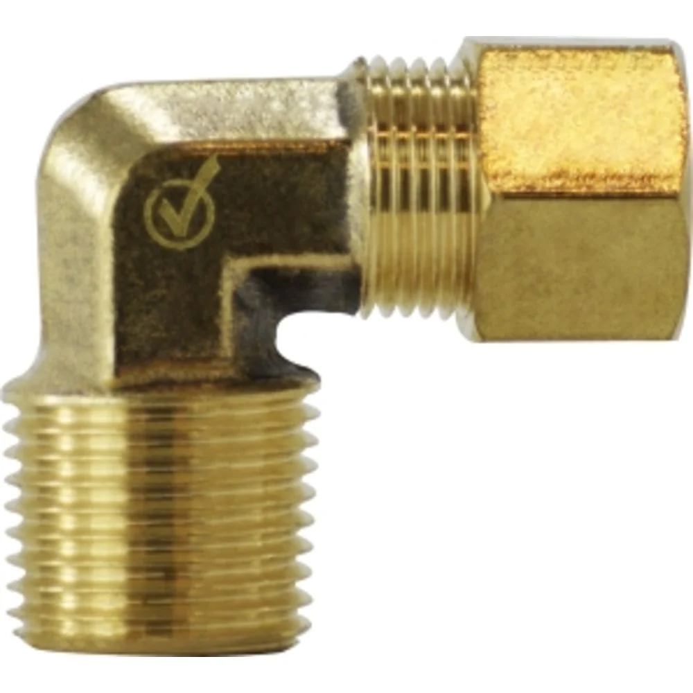 Brass LF 769 1/4" X 1/8" Elbow — Bag of 50
