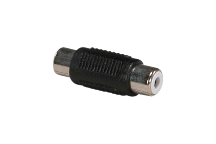 RCA Female to Female Coupler Plastic