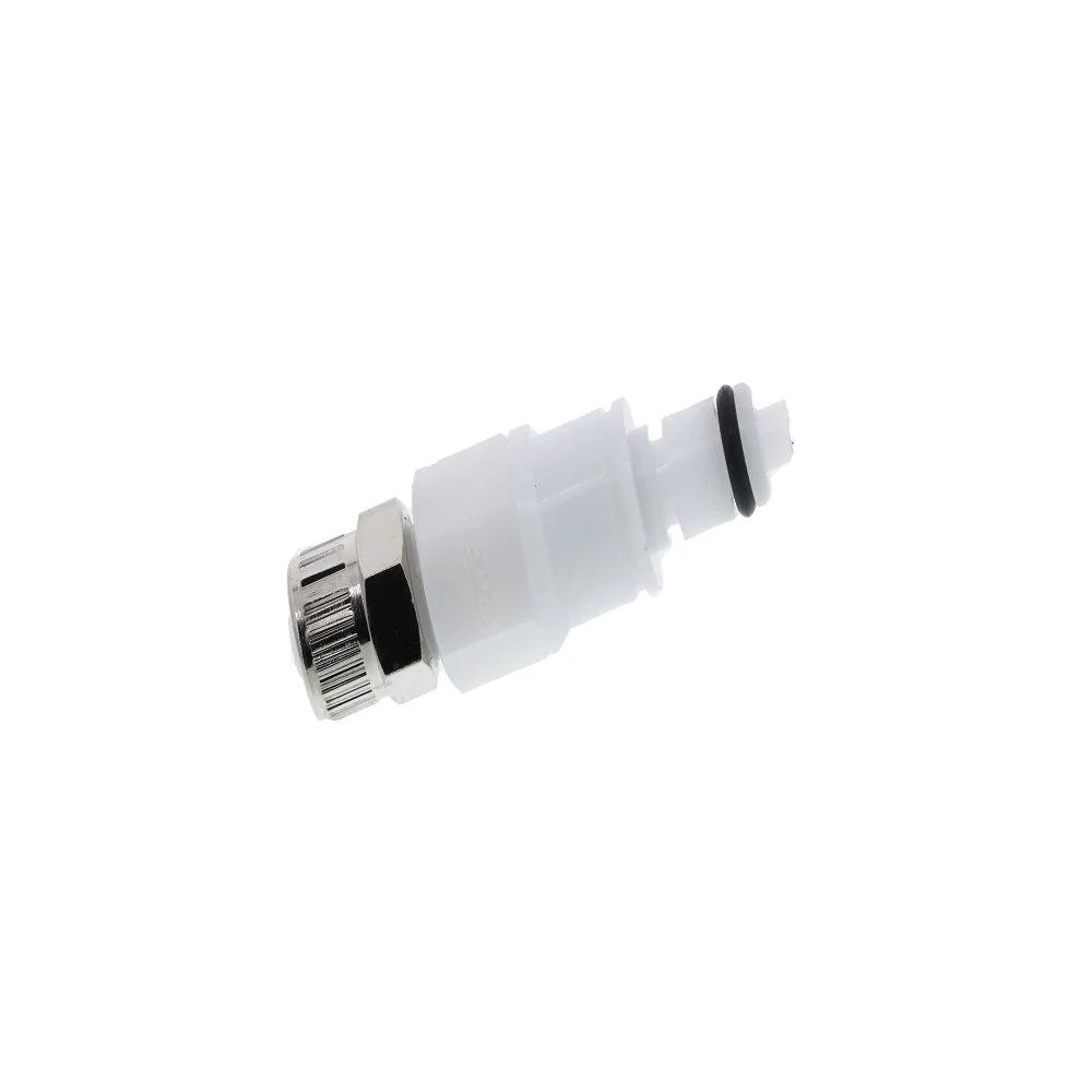 Multi-Mount Valved PTF Coupling Insert - 1/4 PTF Acetal — Bag of 10
