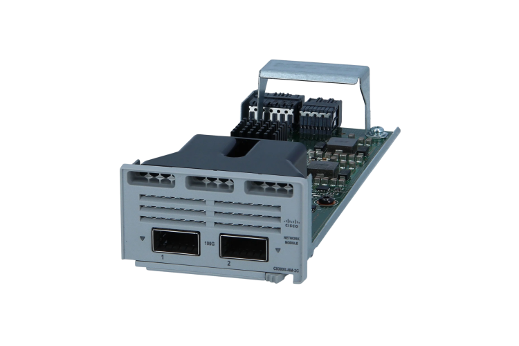 Catalyst 9300X 2 x 100G/40G dual rate QSFP Network Module