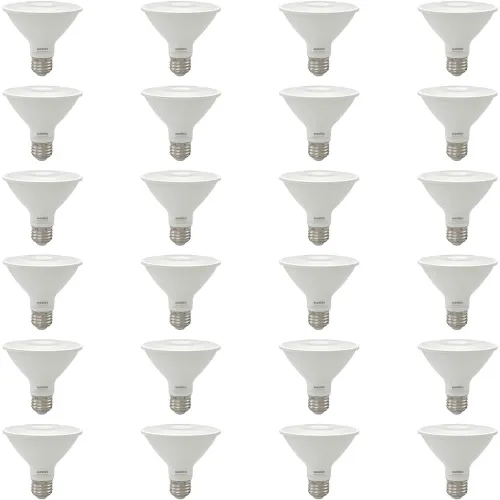Sunlite® LED PAR30 Reflector Light Bulb, E26 Base, 9W, 750 Lumens, 40K, Cool White, Pack of 24