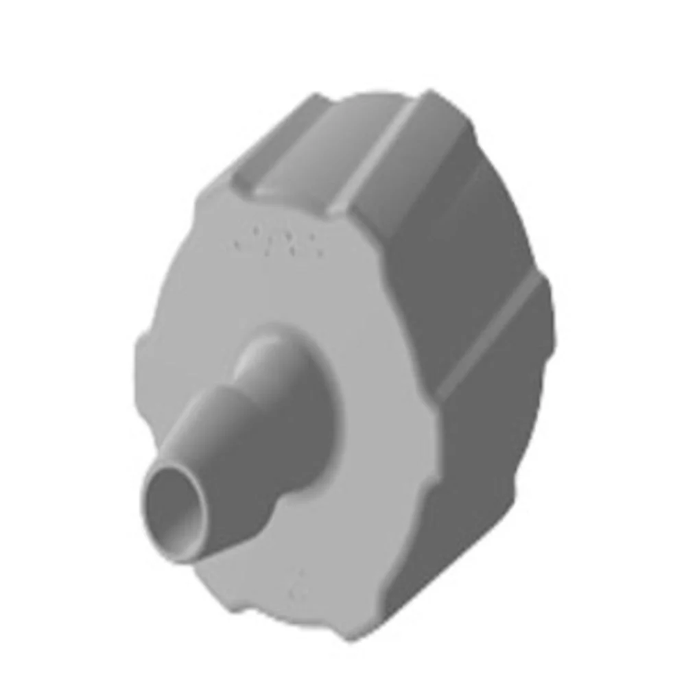 LM31 Luer Fitting Natural Polypropylene Male Luer X 3/32 HB — Single