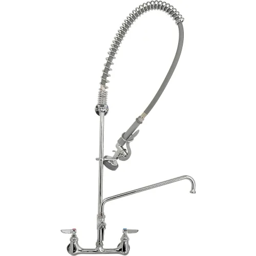 T&S Brass B-2187 Pre-Rinse Unit With Wall Mount Faucet
