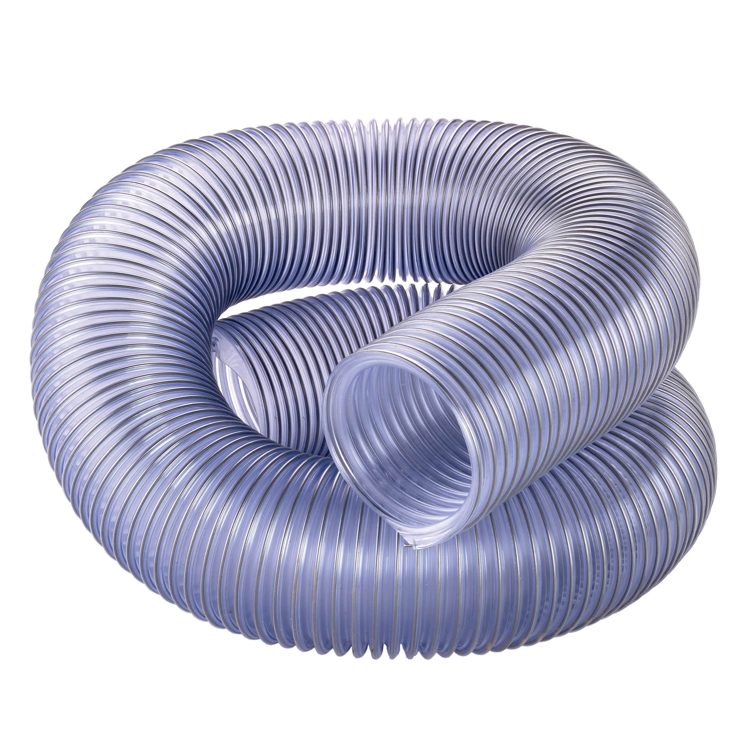 Flexadux PV Dust Collection Hose - 4" x 10' - Clear