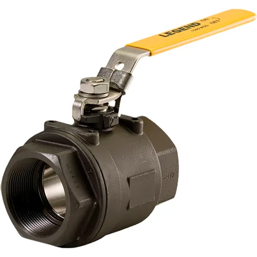 Legend Valve® T-730 2-Piece Full Port Ball Valve, Carbon Steel, 1/2" Threaded