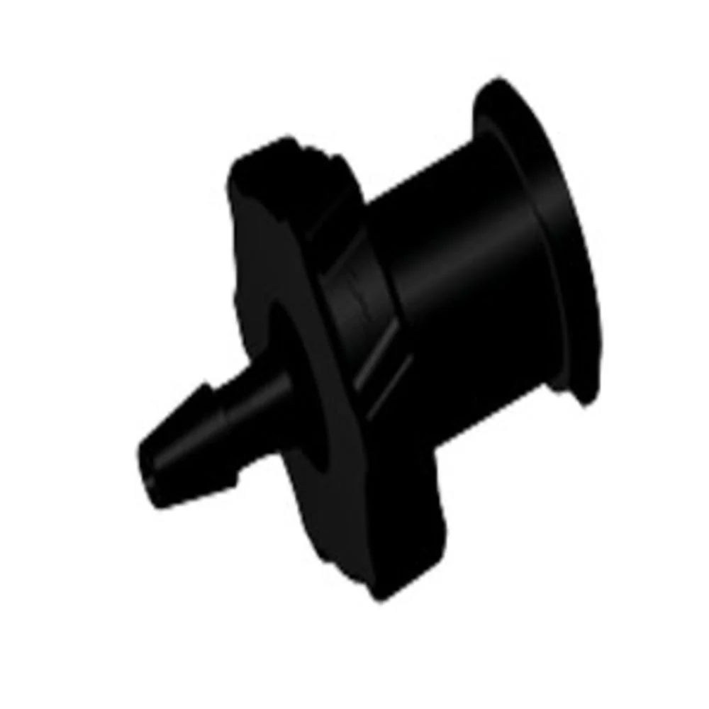 LF3131 Luer Fitting Black Nylon Female Luer X 3/32 HB — Pack of 1000