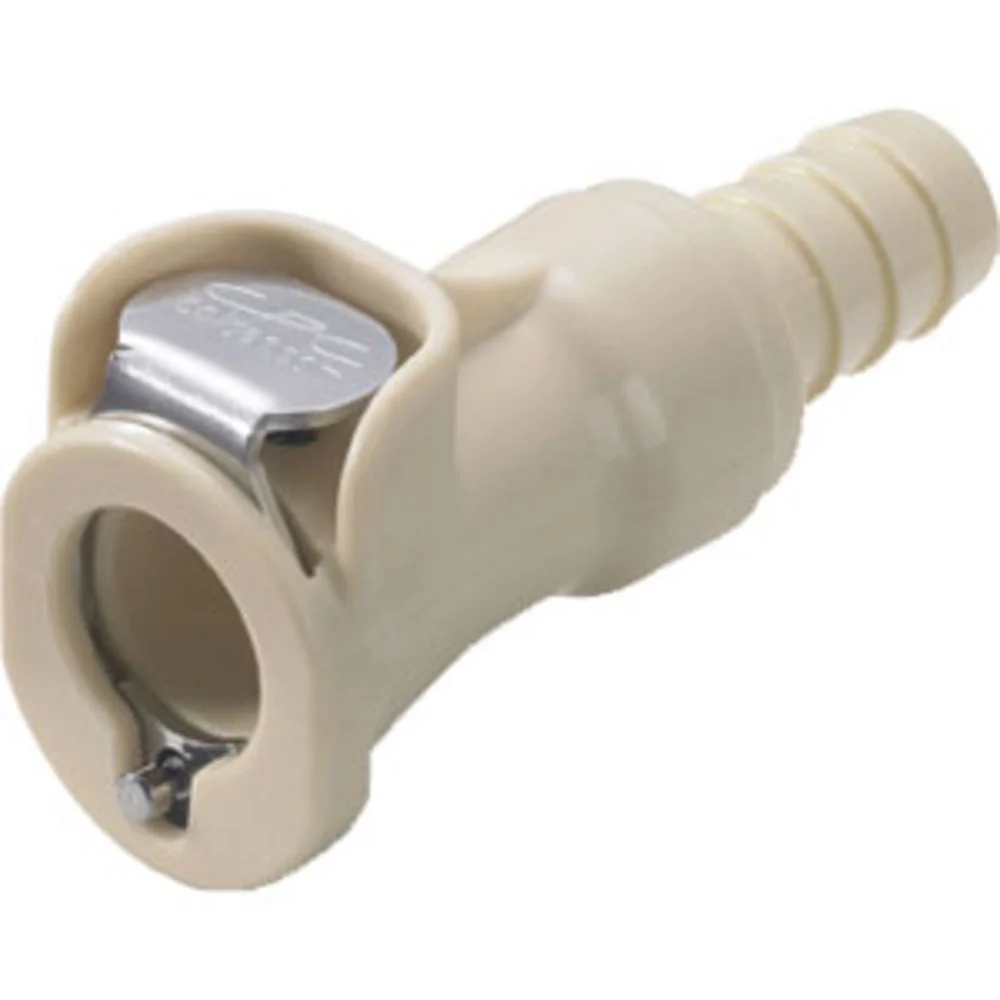 PS1700412 Non-Valved In-Line Hose Barb Coupling Body - NSF 1/4 ID Barb — Bag of 25