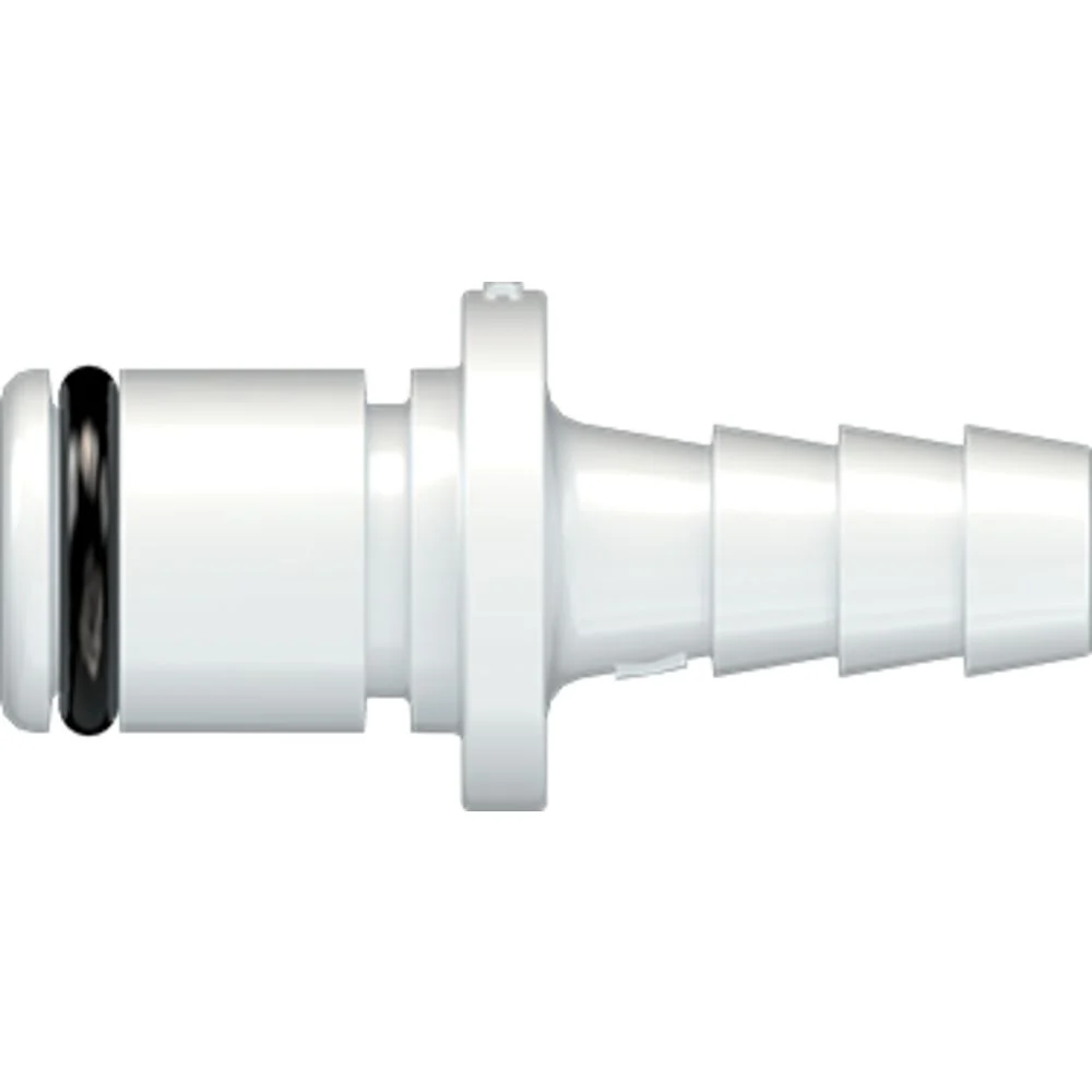 LinkTech 1/4 Hose Barb Non-Vlve In-Line Acetal Coupling Insert (PLC22004) — Single
