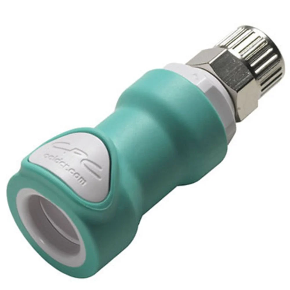 NS4D1300606 ABS Valved In-Line PTF Coupling Body 3/8 PTF — Pack of 250