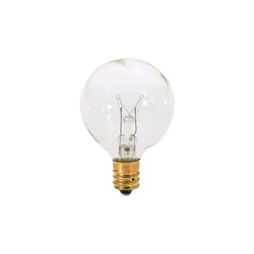 Satco S3847 40g12 1/2 40w Incandescent W/ Candelabra Base Bulb - Pkg Qty 25
