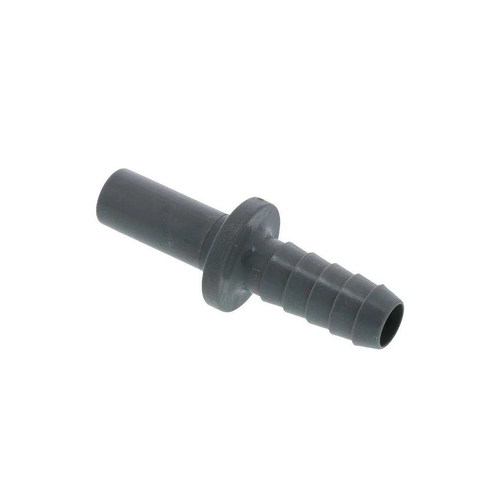 John Guest Stem Barb Connector - 5/16 OD Stem x 3/8 ID Barb — Single