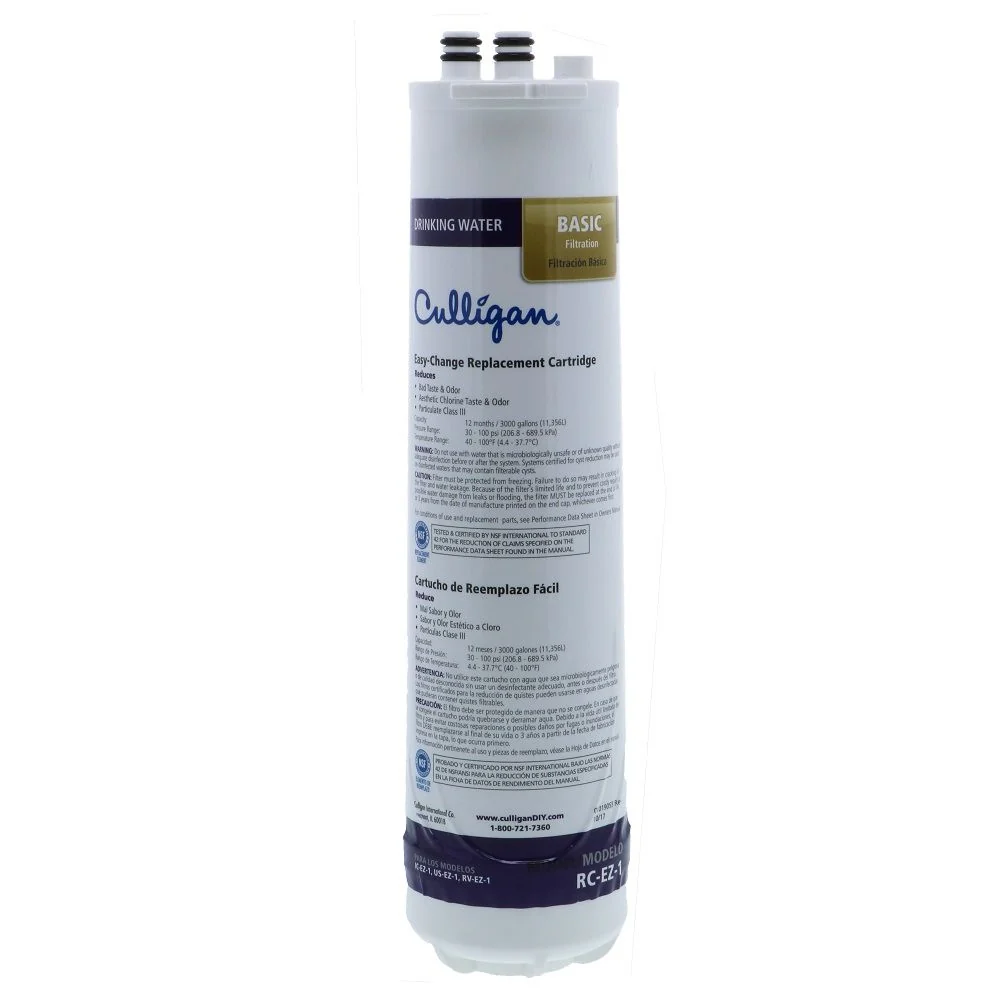 Culligan RC-EZ-1 Easy-Change Replacement Cartridge, Level 1 — Single