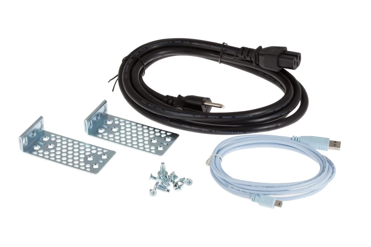 Cisco Catalyst 9200 Series Accessory Kit (RACK-KIT-T1, Power Cord, USB Console Cable)