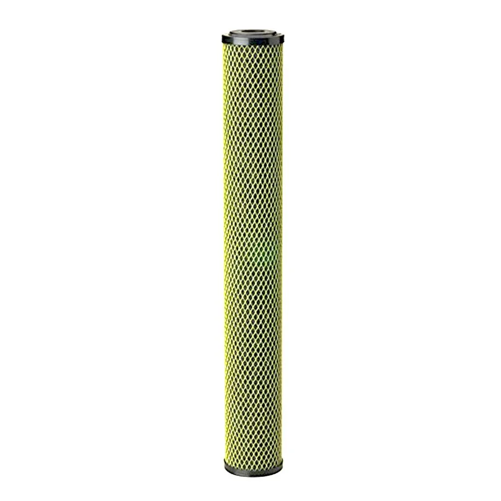 20" Pentek 255669-43 Activated Carbon / Electroplating 7 Mic Cartridge — Single