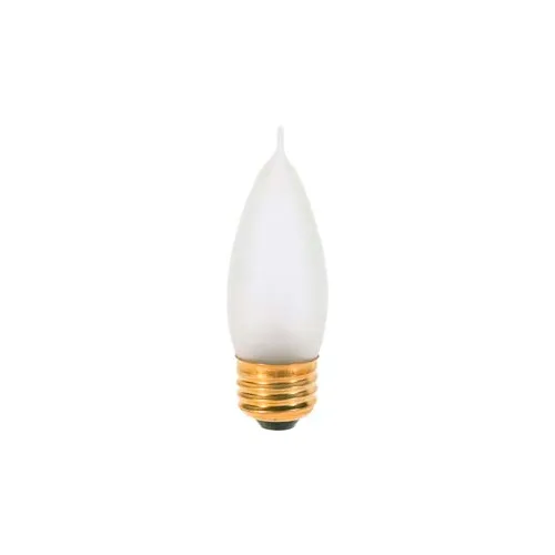 Satco S3267 25ca10/F 25w Incandescent W/ Medium Base, 120v Bulb - Pkg Qty 25