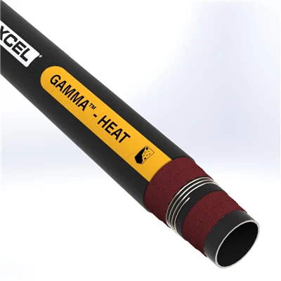 GHE15S1B-4.0-200N by Texcel | GAMMA™-HEAT Series | Hot Air Blower Hose | 4" Hose ID | 150 PSI | 29 in/Hg Vacuum Rated | Brown — Exact Length (FT)