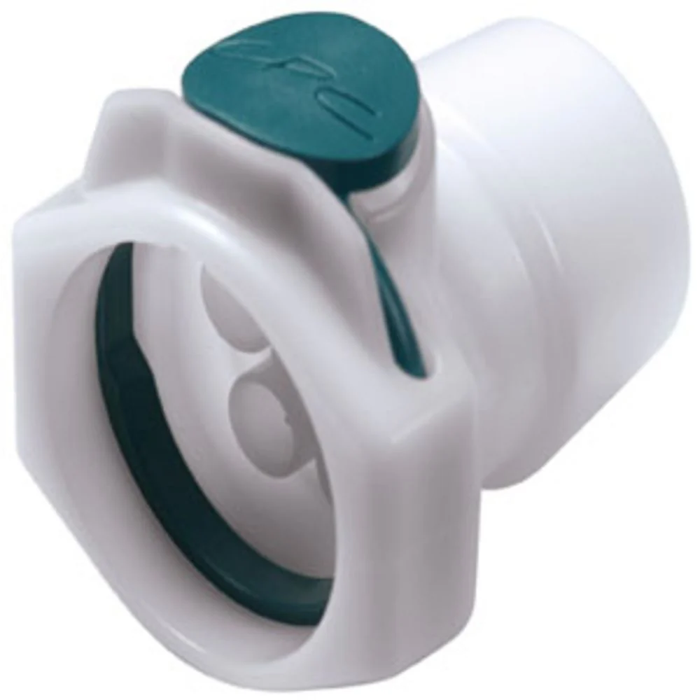 SXFD17M3 Valved Hose Barb Coupling Body with Female Fitting Inserts 3mm ID Barb — Pack of 100