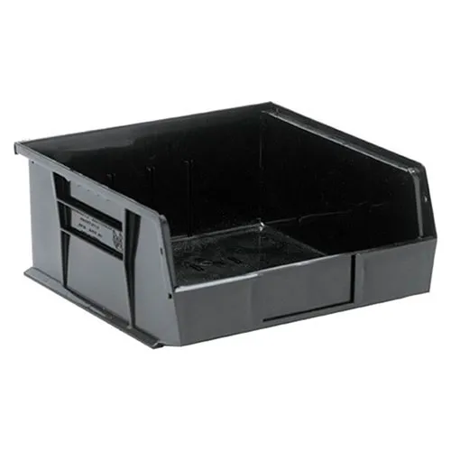Quantum Conductive Ultra Stack Bin QUS235CO, 11"W x 10-7/8"L x 5"H - Pkg Qty 6