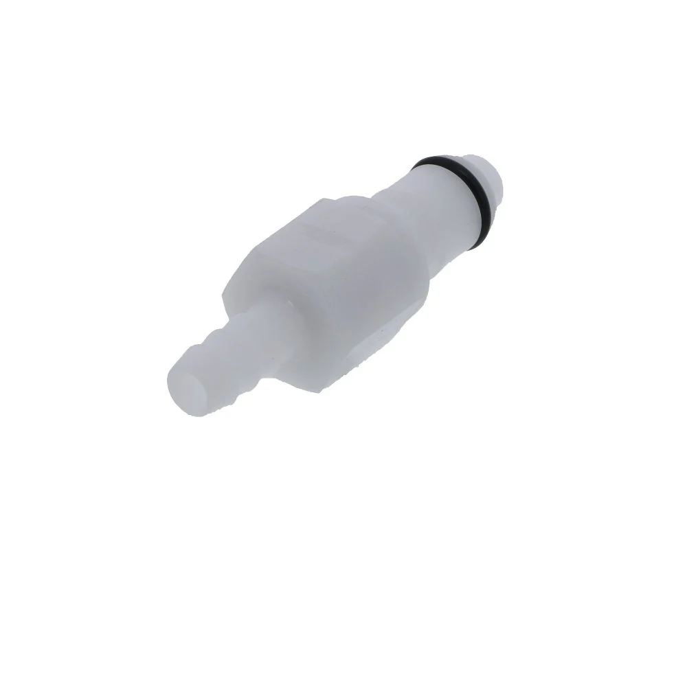 Colder APCD22004 NSF Valved In-Line Hose Barb Coupling Insert 1/4 ID Barb (42600) — Bag of 25