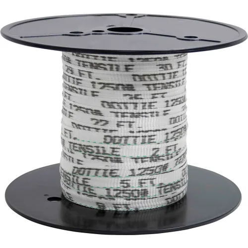 L.H.Dottie® Pull Line Measuring Tape, High Tenacity Polyester, 3/4" x 500'