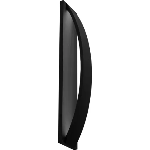 Ambiate Arcos Modern LED Wall Sconce Vanity Light Fixture, 12W, 1000 Lumens, 4-3/4"L, Black