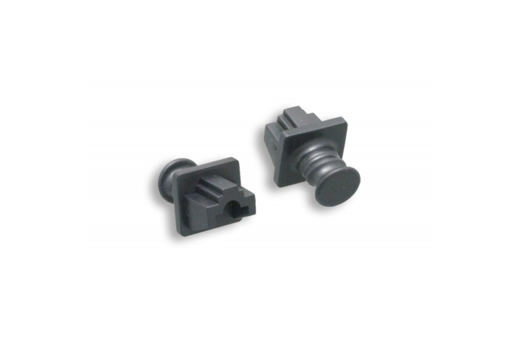 RJ-45 Dust Cover, Black, 50pcs/bag