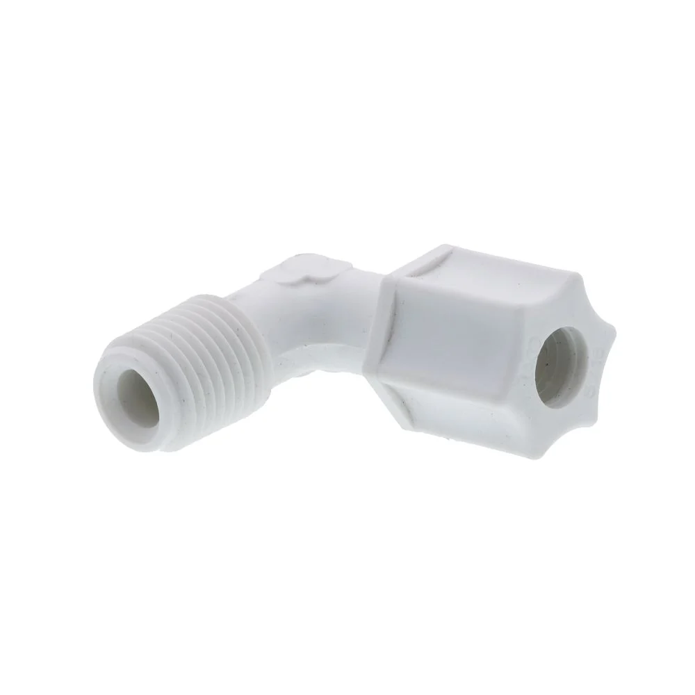 JACO 40-5-4-P-PG Polypropylene Male Elbow 5/16 OD Tube x 1/4 MPT — 200-Pack