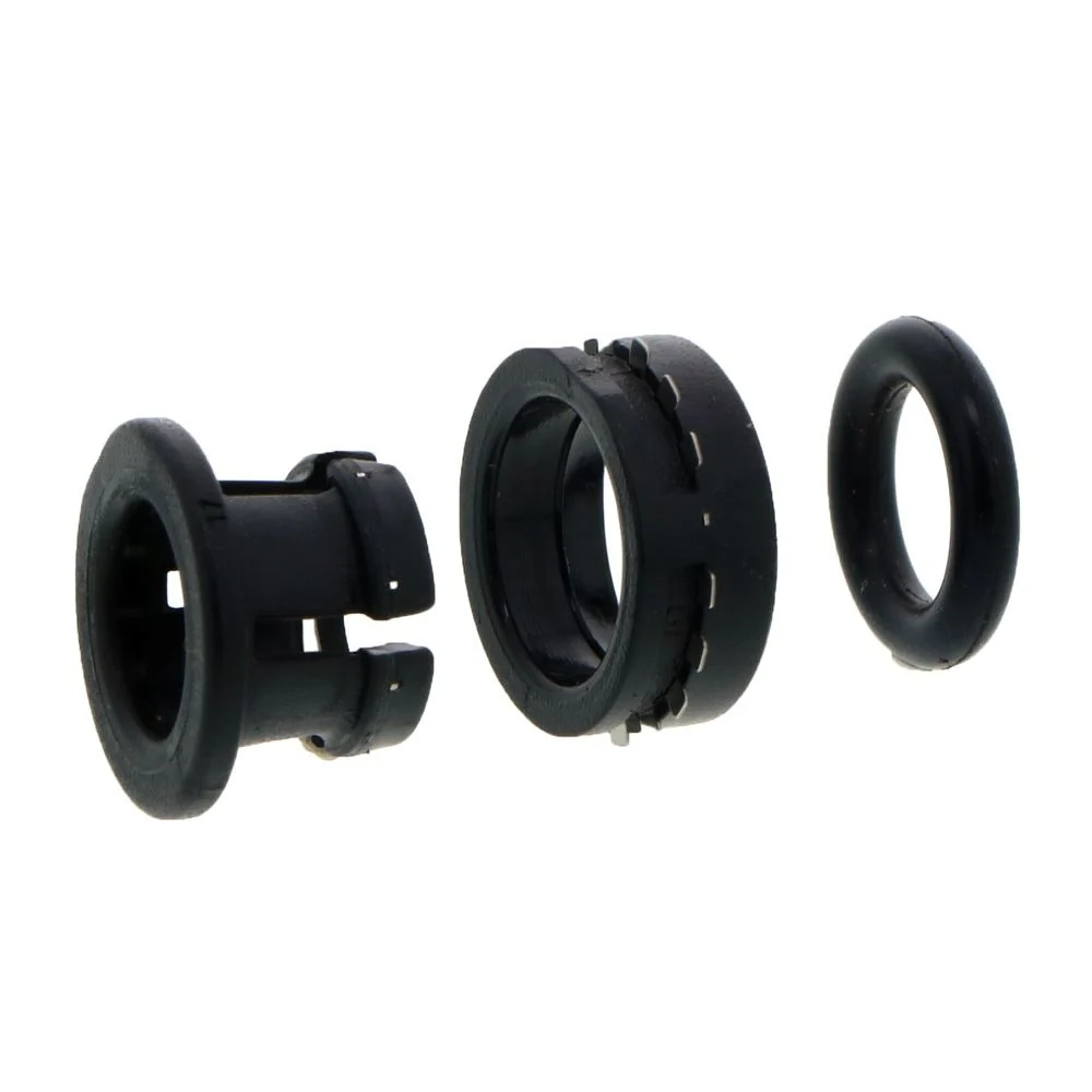 John Guest Plastic Half Cartridge - 8mm Black Single EPDM O-ring — Box of 1000
