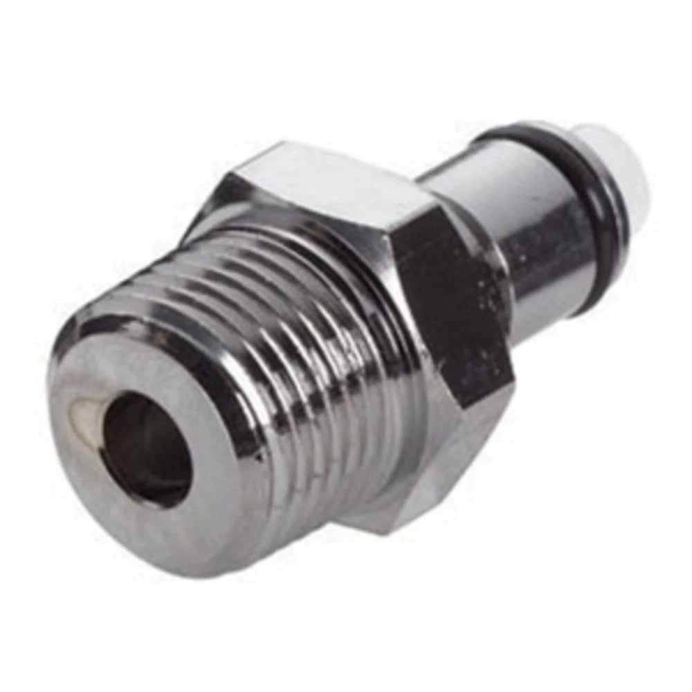 LCD24004BSPT Valved Male Thread Coupling Insert 1/4 BSPT — Pack of 100
