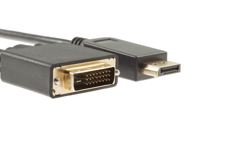 10ft Display Port Male to DVI Male Cable, Black