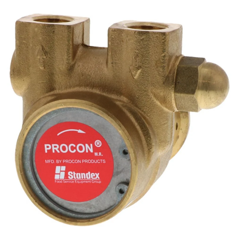 Procon Pump NSF Brass 110 GPH 3/8" NPT - 225 psi PRV w/ .188" Double Flat Drive (Clamp-on) — Pack of 4