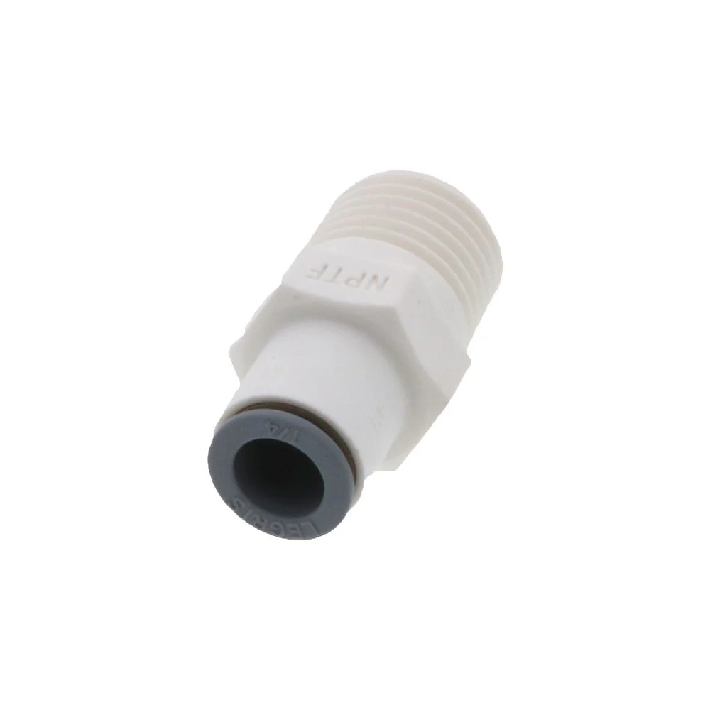 Parker LIQUIfit Male Connector - 1/4 x 1/4 NPTF — Case of 1000