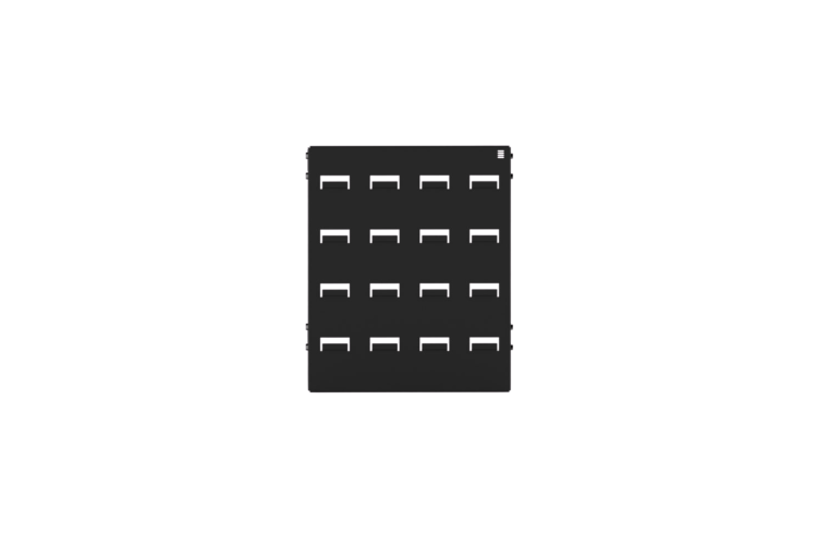 LAN Station 15” x 18” Louvered Panel