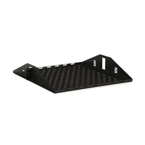 Kendall Howard 2U Vented Center Mount Shelf, 1907-3-000-02