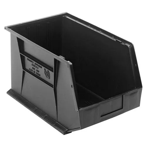Quantum Conductive Ultra Stack Bin QUS260CO, 11"W x 18"L x 10"H - Pkg Qty 4