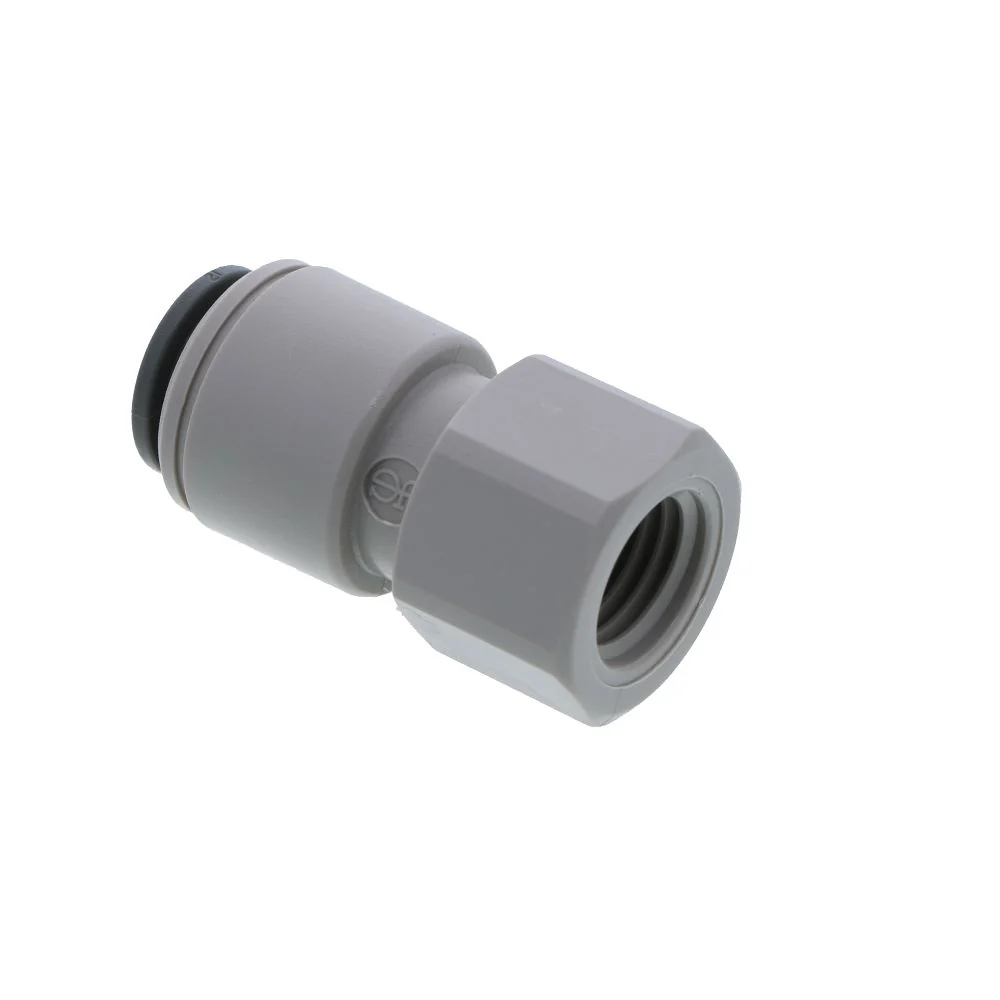John Guest Female Adapter UNS - 3/8 x 1/2-16 UNS — Box of 200