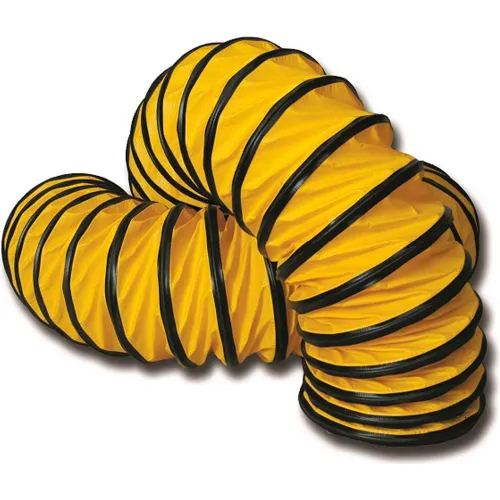 ABC® Industries ThermoHose® 1399 Duct, 8" Dia. x 32'L x 4" Pitch, Yellow/Black