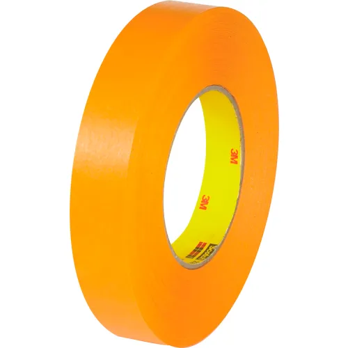 Scotch® 2525 Flatback Tape, 3/4" x 60 Yds., 9.5 Mil, Orange - Pkg Qty 48