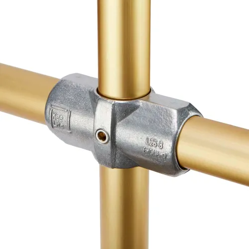 Kee Safety - L26-8 - Two Socket Cross 1.5 Inch Pipe Fitting, 1-1/2" Dia.