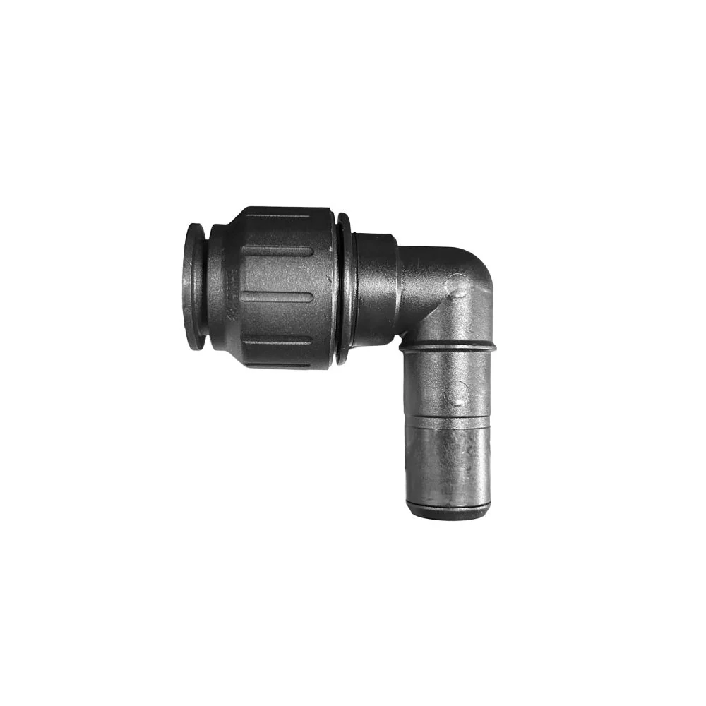 John Guest Black Plug-In Elbow - 3/4 CTS x 3/4 Stem — Single