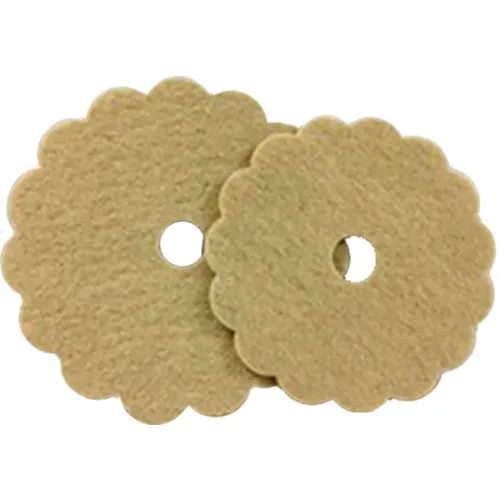 Phoenix 24" Grey Daisy Cleaning Pads, Case of 5 - 1750